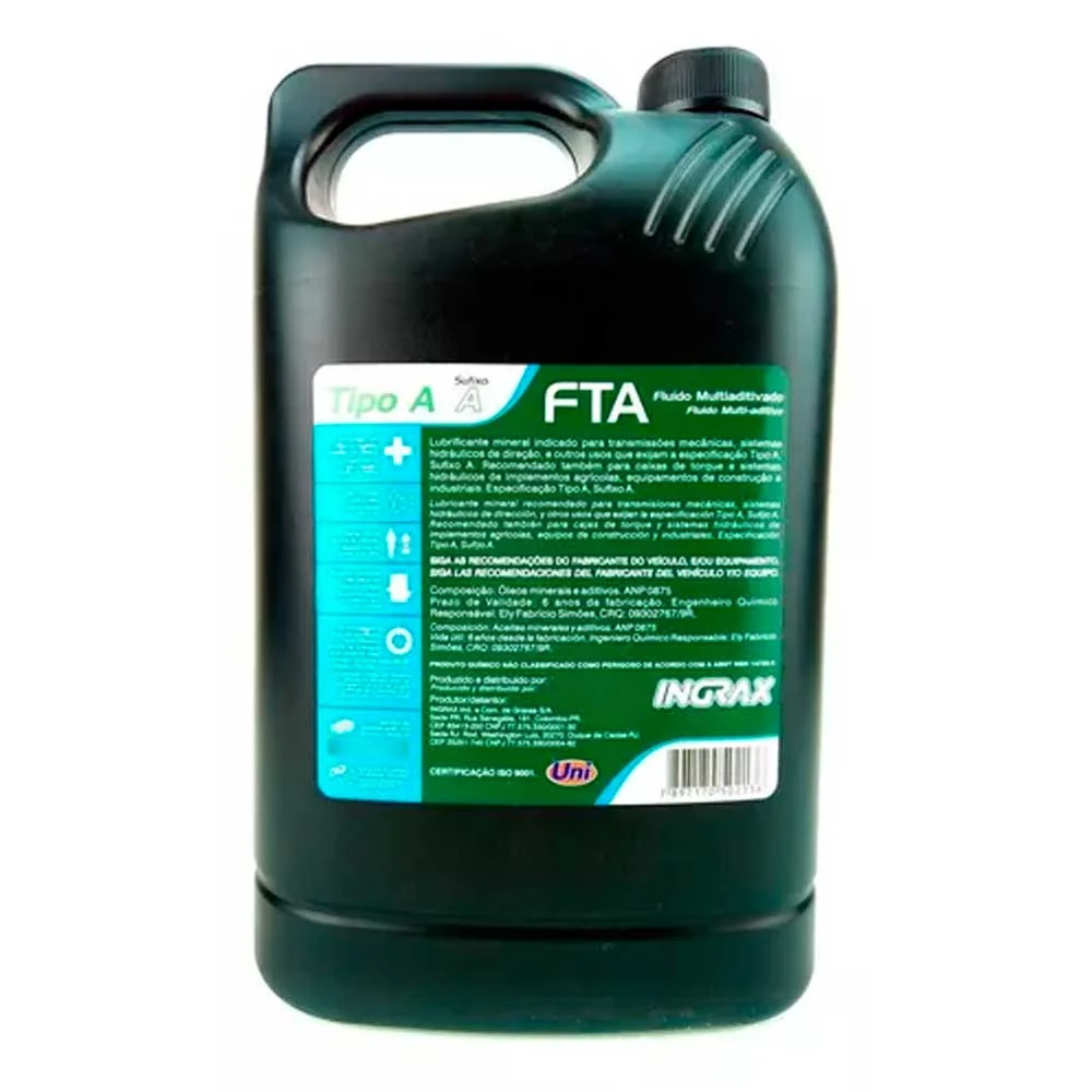 Fluido Ingrax Uni Fta 05lt Sistemas Hidráulicos